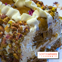 Les bûches de Noël artisanales de Baiman's Cake à Montreuil - photos - IMG 8383