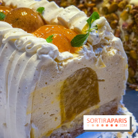 Les bûches de Noël artisanales de Baiman's Cake à Montreuil - photos - IMG 8385