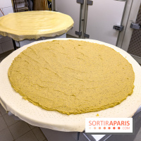 La Galette des Rois 2026 de l'Élysée, fabriquée par la Boulangerie Le Moulin de la Croix Nivert - IMG 7285