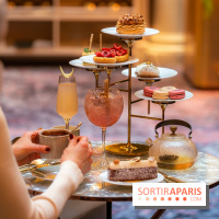 Le tea time Emily in Paris de l'Hôtel du Louvre - A7C04038