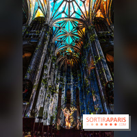 L'Odyssée Céleste à l'église Saint-Eustache à Paris, le nouveau spectacle Luminiscence 