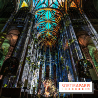 L'Odyssée Céleste à l'église Saint-Eustache à Paris, le nouveau spectacle Luminiscence 