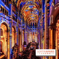 L'Odyssée Céleste à l'église Saint-Eustache à Paris, le nouveau spectacle Luminiscence