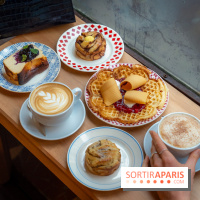 Bonne Montmartre, le coffee shop Norvégien Paris 18e - gaufre