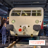 Salon Rétromobile 2026 à Paris - train Bugatti
