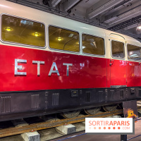 Salon Rétromobile 2026 à Paris - train Bugatti