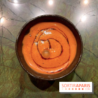 Mantra - Mousse au chocolat, sésame noir, gingembre confit