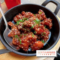 Horiz - Poulet caramélisé, flambé au saké