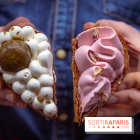 Saint-Valentin 2026 : les cœurs pâtissiers de Maison Aleph - photos - demi coeur