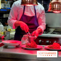 L'Arrêt by The Grey - Cuisine ouverte