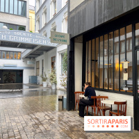 Café de l'Usine - Devanture cour intérieure