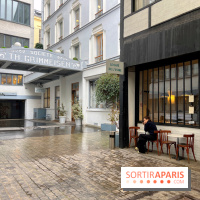 Café de l'Usine - Devanture cour intérieure