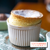 Les 110 de Taillevent, le restaurant traditionnel en accords mets et vins - photo - soufflé pistache