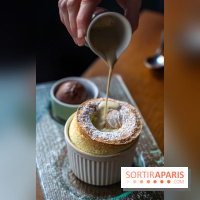 Les 110 de Taillevent, le restaurant traditionnel en accords mets et vins - photo - soufflé pistache