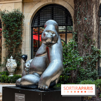 Exposition gratuite au Plaza Athénée : le bestiaire de Michel Bassompierre s'invite au palace - IMG 3918