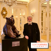 Exposition gratuite au Plaza Athénée : le bestiaire de Michel Bassompierre s'invite au palace - IMG 3950