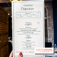 Gamra, le restaurant marocain Paris 17e - manu - carte 