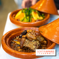 Gamra, le restaurant marocain Paris 17e - tagine agneau aux fruits secs