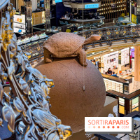 Pour Toujours, exposition de Maurizio Catelan aux Galeries Lafayette