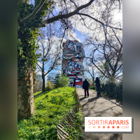 La Tour aux Figures de Jean Dubuffet - Hauts-de-Seine