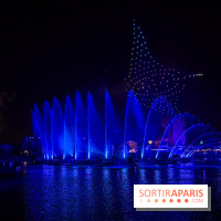 Disneyland Paris : Disney Cascade of Lights, le spectacle nocturne sur Adventure Bay