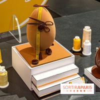 Chocolats de Pâques 2026 ultra-mode par Pierre Marcolini : Oeufs Couture et petites merceries à croquer
