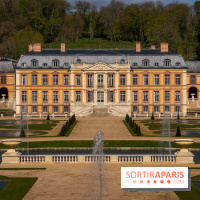 Les tulipes du Château de Dampierre, son jardin anglais et le jardin Le Nôtre