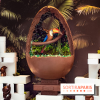 Pâques chez Cluizel Paris 2026, le Toucan et les plantations Mokaya à l'honneur - photos
