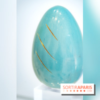 Oeufs et chocolats de Pâques de Jade Génin 2026 spécial renaissance des femmes - photos - bleu