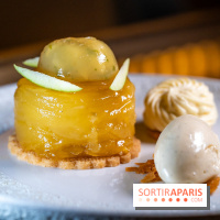 Rivages restaurent de la mer du Scribe Opéra Paris 9e, les photos - tarte tatin