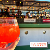 Une péniche-guinguette dédiée à l'apéro sur les quais de Seine  - IMG 4872