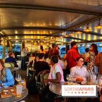 Une péniche-guinguette dédiée à l'apéro sur les quais de Seine  - IMG 4889