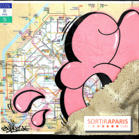 BON PLAN, l'expo de street art autour du plan de métro à Paris - nos photos