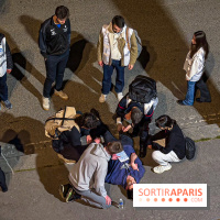 Simulation géante des pompiers de Paris sur les quais parisiens