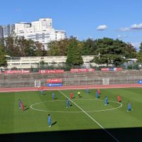 Autour du Terrain - Match Lyon   La Duchère contre Olympique d'Alès N2 2022 2023, match