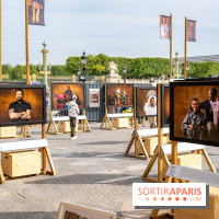 Exposition 'Vivre Ensemble' de Yann Arthus-Bertrand place de la Concorde - les photos