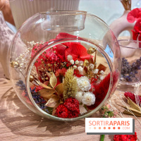 Atelier bougeoir fleurs séchées
