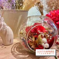 Atelier bougeoir fleurs séchées