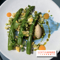 Rooster - Asperges vertes, pistou pistache