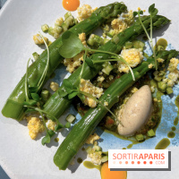 Rooster - Asperges vertes, pistou pistache