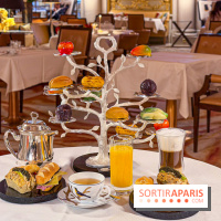 Tea Time de Cedric Grolet au Meurice : pâtisseries trompe l'œil et salé revisité
