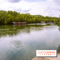 La guinguette de la pointe sauvage en bord de Marne à Vaires-sur-Marne en Seine-et-Marne