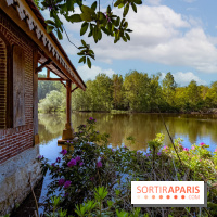 La réserve Naturelle des Etangs de Bonnelles, son pont kiosque, temple de l'amour et ses trésors
