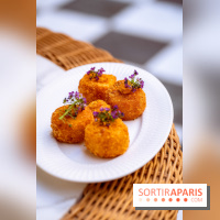 La terrasse jardin du Sax Hotel avec piscine - arancinis