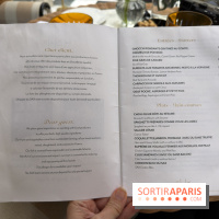La terrasse jardin du Sax Hotel avec piscine - carte - menu