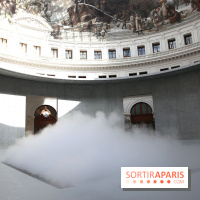 Fujiko Nakaya : nos photos de sa sculpture de brouillard à voir à la Bourse de Commerce