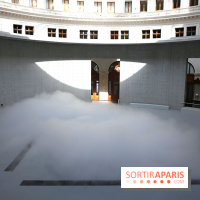 Fujiko Nakaya : nos photos de sa sculpture de brouillard à voir à la Bourse de Commerce