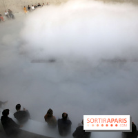 Fujiko Nakaya : nos photos de sa sculpture de brouillard à voir à la Bourse de Commerce
