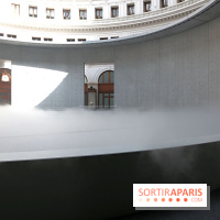 Fujiko Nakaya : nos photos de sa sculpture de brouillard à voir à la Bourse de Commerce
