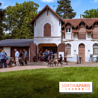 Guinguette du dispensaire et Foodtruck des Écuries au parc du Dispensaire de Sartrouville dans les Yvelines - photos